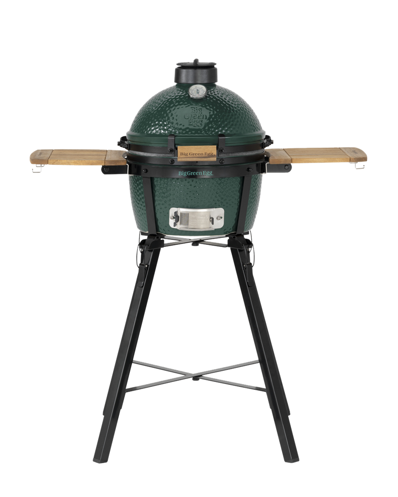MiniMax Big Green Egg със стойка и масички